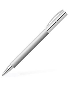Faber-Castell, Ambition, Matte Stainless Steel & Chrome Plated Rollerball Pen