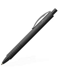 Faber-Castell, Aluminium, Essentio Black Ballpoint pen.