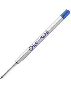 This is the Caran d'Ache Blue 849 Rollerball Pen Refill (F). 