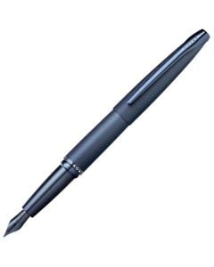 This is the Cross ATX Dark Blue Sandblasted Fountain Pen.