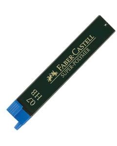 HB 12 pack of  0.7 mm Graf von Faber-Castell pencil leads.