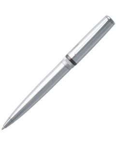 The Hugo Boss, Gear, Chrome Ballpoint Pen features a smooth chrome plated body, polished to a high shine perfectly balanced for comfort and control. 