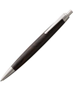 This is the 2000 Grenadilla Wood Black Ballpoint Pen designed by LAMY.