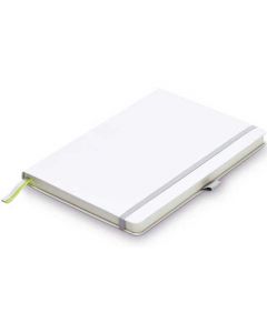 The LAMY White Softcover Ruled Notebook A5