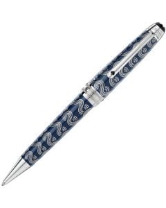This is the Montblanc Meisterstück Solitaire Midsize Around the World in 80 Days Ballpoint Pen.