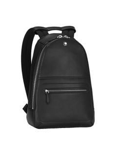 This Black Meisterstück Selection Soft Mini Backpack is designed by Montblanc. 