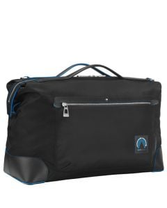 This ECONYL® Blue Spirit Duffel Bag has been designed by Montblanc. 