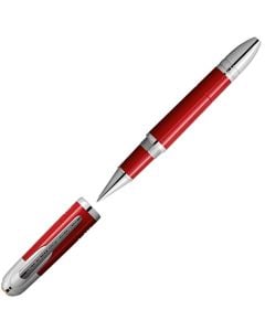 This is the Montblanc Great Characters Special Edition Enzo Ferrari Rollerball Pen. 