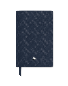 This Montblanc Extreme 3.0 Fine Stationery Ink Blue #148 Notebook has the textured pattern on the leather cover.