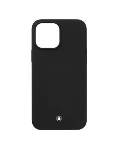 This is the Montblanc Meisterstück Selection Black iPhone 13 Pro Max Case. 