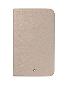 Montblanc Meisterstuck soft grain leather tablet case in beige for Samsung 3 8".