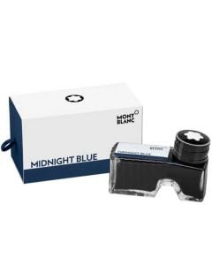 This is the 60ml Montblanc Midnight Blue ink bottle.