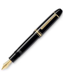 This 149 Meisterstück Calligraphy Curved Nib Fountain Pen is designed by Montblanc.