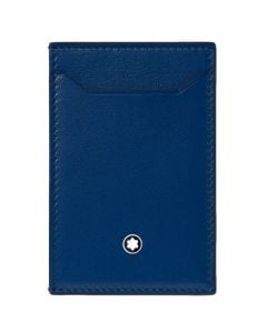 Blue Meisterstück 3CC Pocket designed by Montblanc.