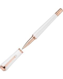 This is the Montblanc Special Edition Pearl Muses Marilyn Monroe Rollerball Pen.