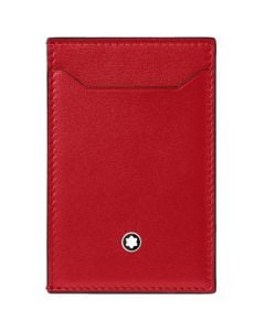 This Red Meisterstück 3CC Pocket was designed by Montblanc. 
