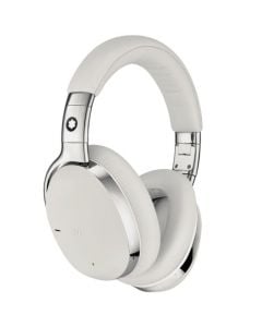 These are the Montblanc MB 01 Smart Travel Over-Ear Gray Headphones. 