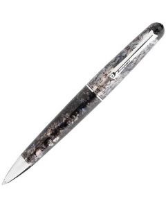 This is the Montegrappa Elmo Ambiente Charcoal Ballpoint Pen crafted out of recycled resin. 
