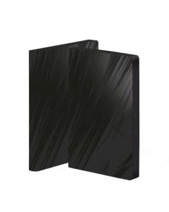 Gloom, Solaris range by nuuna. Black edged notebook with combined gloss and matt finish.