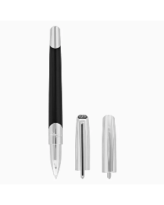 Défi Millenium Rollerball Pen in Black & Silver