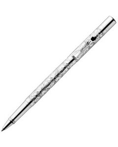The Yard-O-Led, Viceroy, Victorian Silver Rollerball Pen has been masterfully crafted from sterling silver, engraved with an intricate design inspired by the glorious era.